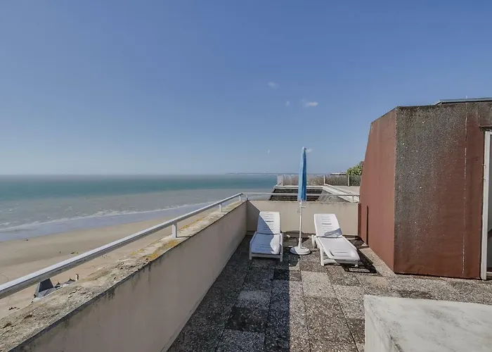 Duplex With Sea View And Roof Terrace טרוביל-סור-מאר